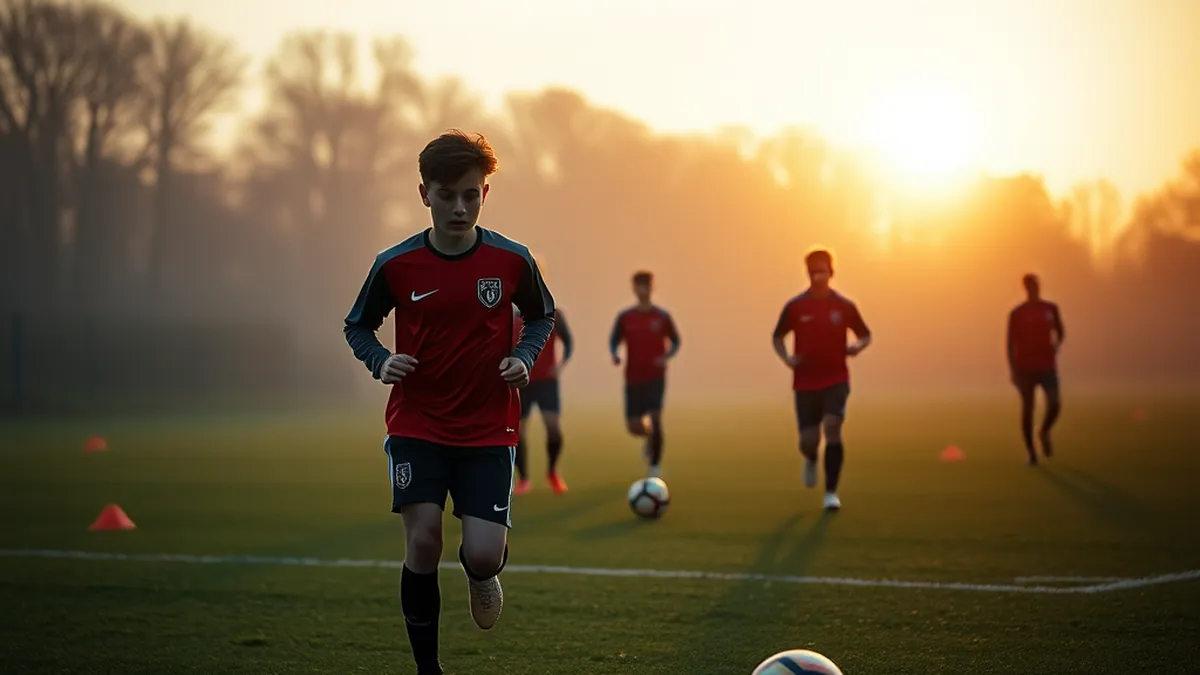 M. Ridley's Rising Star: A Defensive Pillar for Larne FC